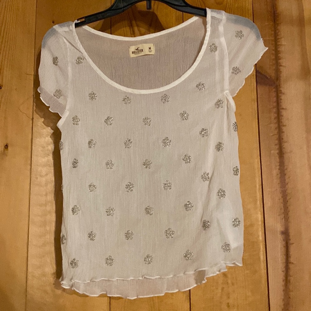 Sheer blouse
